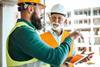 Workers, industrial, construction