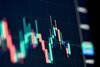 Stock market chart