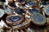 UK coins, sterling, cash