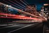Cityscape, speed, night