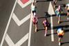Marathon runners, running, athletics, road, competition