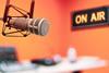 On air, podcast, microphone