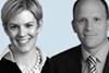 Samantha Brown and Tim Smith
