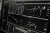 Stock market chart