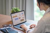 Dashboard, laptop, analysis, technology