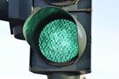Green traffic light