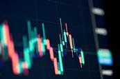 Stock market chart