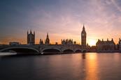 Parliament sunset