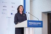 Nausicaa Delfas at Pensions Expert Annual Conference 2025 02