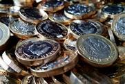 UK coins, sterling, cash