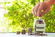Retirement pot, savings, pension