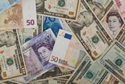 Mixed currency bank notes - credit PublicDomainPictures