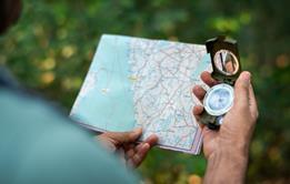 Map, compass, roadmap, navigation, plan
