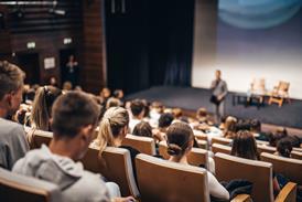 University, lecture hall, education
