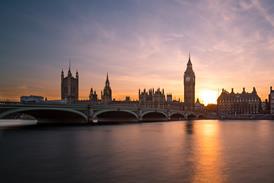 Parliament sunset