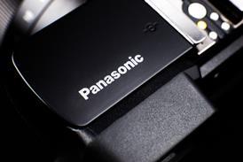 Panasonic logo, camera