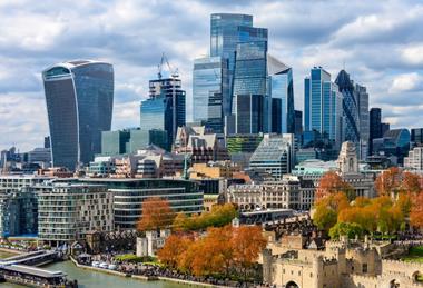 London city skyline