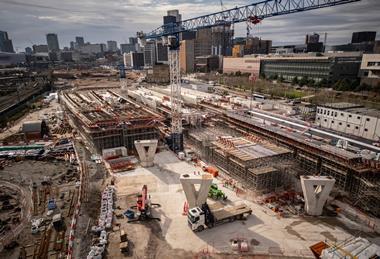 Infrastructure, construction, Birmingham, UK