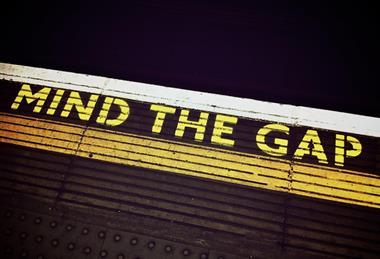 Mind the gap, credit Greg Plominski