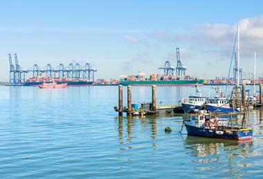 Harwich Haven port UK