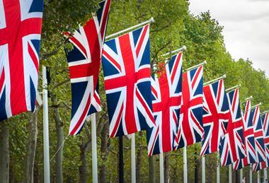 UK flags