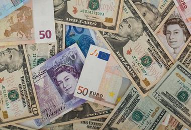Mixed currency bank notes - credit PublicDomainPictures