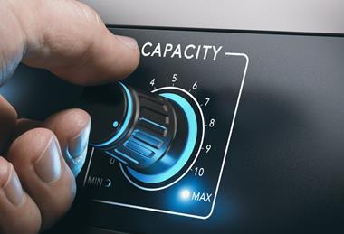 Capacity, dial, control