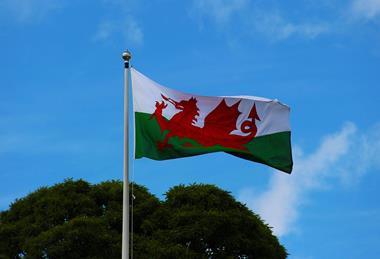 Wales flag, credit Dean Moriarty
