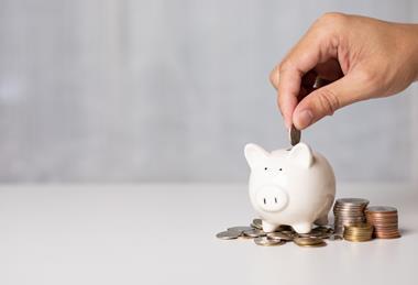 Savings, adequacy, piggy bank, coins