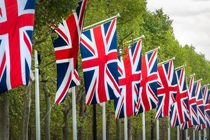 UK flags