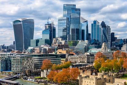 London city skyline