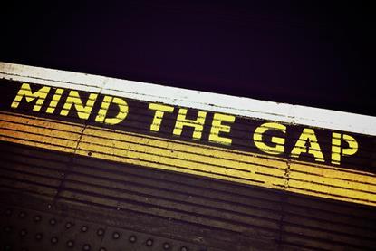 Mind the gap, credit Greg Plominski