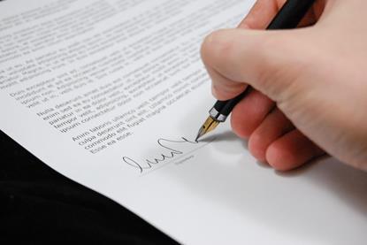 Document, sign, agreement, contract