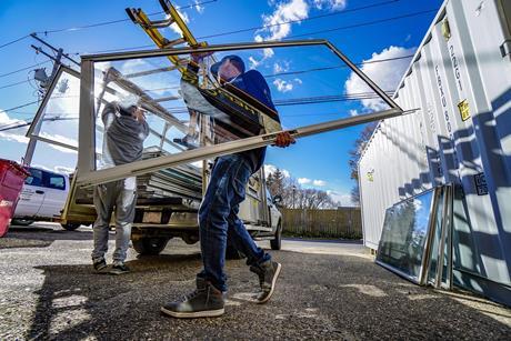 Glass, building, construction