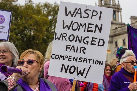 WASPI protest Oct 2024