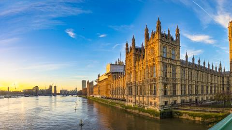 Houses of Parliament, London, Big Ben, Thames