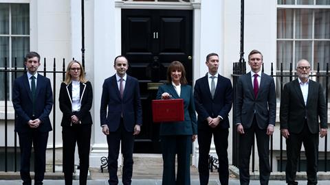 Budget 2025 Rachel Reeves Downing Street
