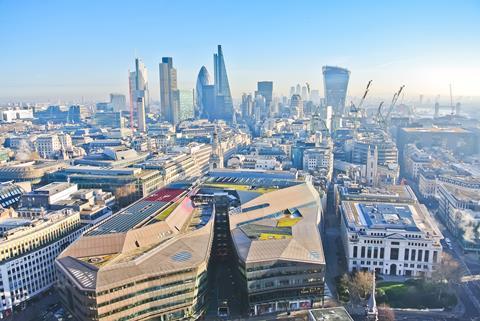 London city skyline