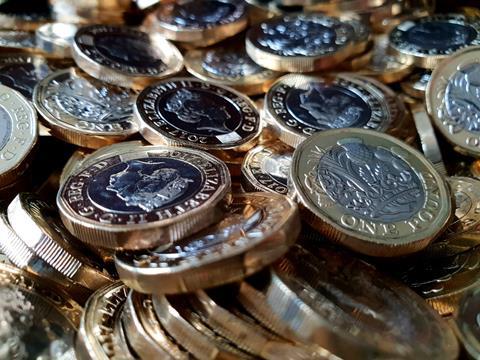 Pound coins