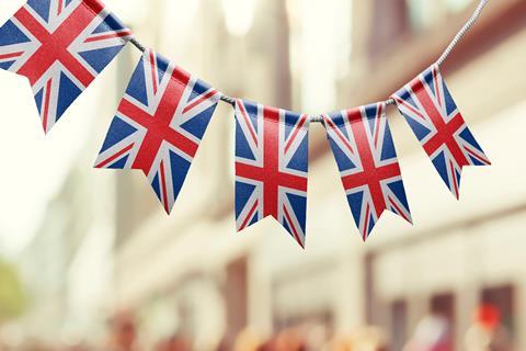 UK flags
