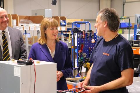 Rachel Reeves visits Kensa's headquarters in Cornwall