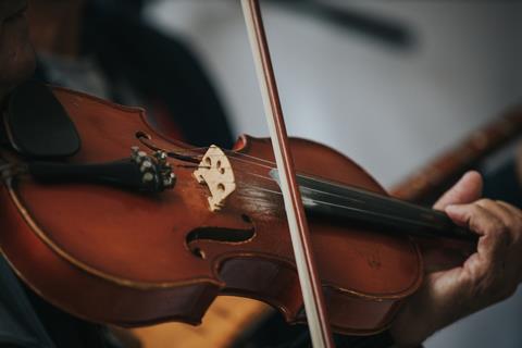 Violin, music, orchestra, musician