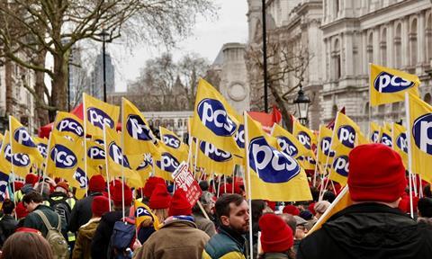 PCS strike action