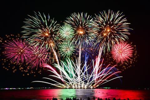 Fireworks, pyrotechnics