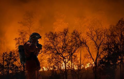 Wildfire, climate change, extreme weather