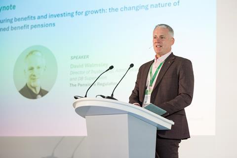 David Walmsley, TPR, at the DB Strategic Summit, September 2025