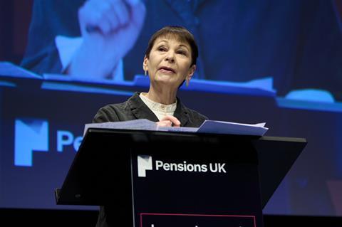 Caroline Lucas, Pensions UK Investment Conference 2026
