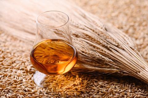 Whisky, barley, malt