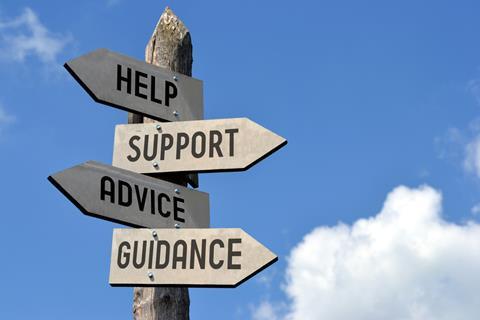Signposting advice, guidance, help and support