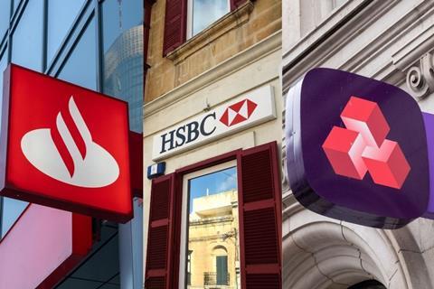 Santander, HSBC, NatWest